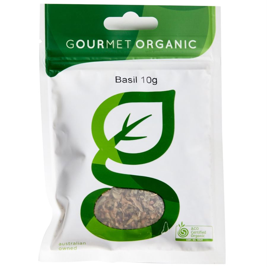 Gourmet Organic Basil dried