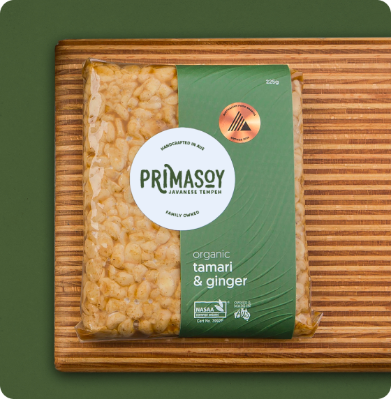 Primasoy Tempeh Tamari Ginger
