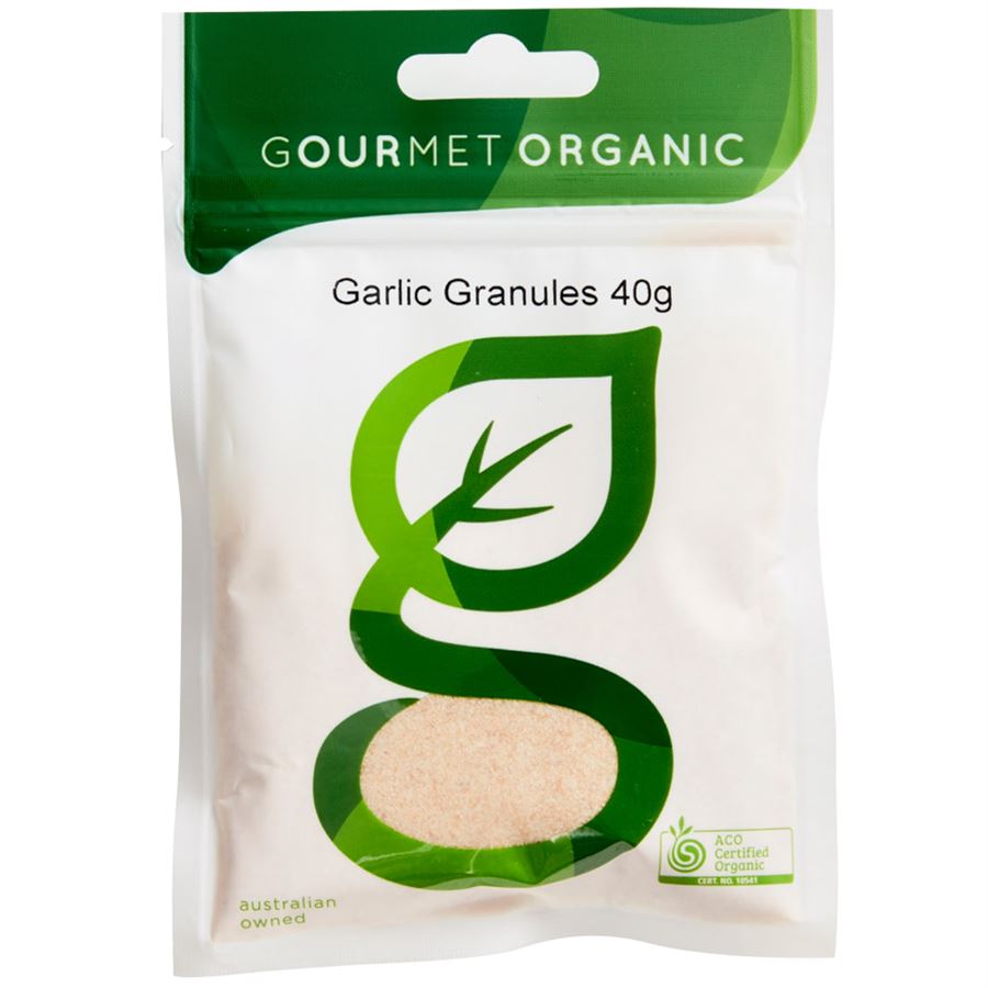 Gourmet Organic Garlic Granules