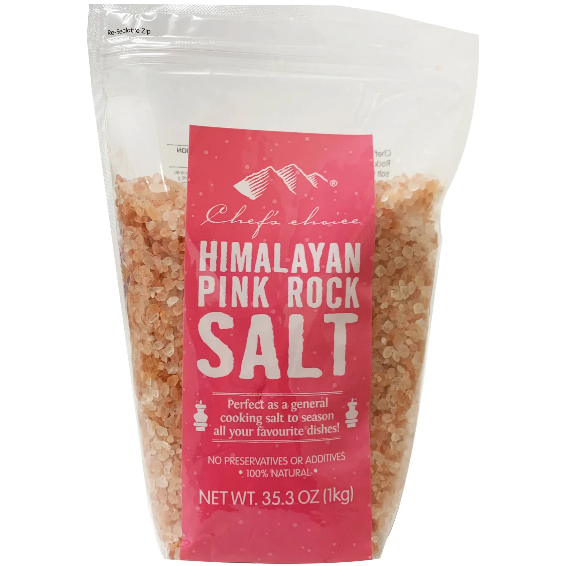 Chef's Choice Himalayan Pink Rock Salt Pouch