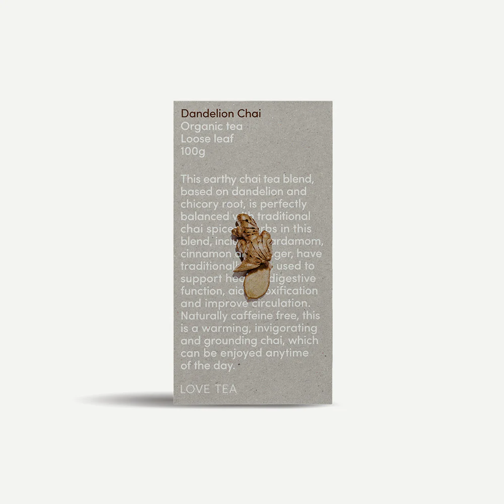 Love Tea Dandelion Chai  Loose Leaf