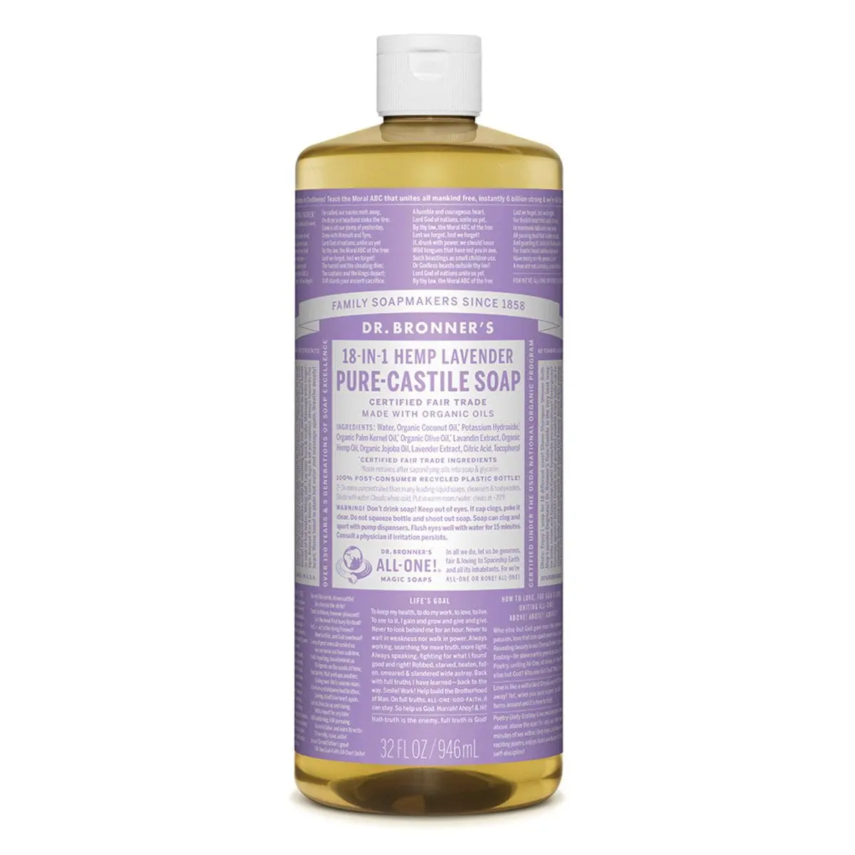 Dr Bronner Lavender Soap