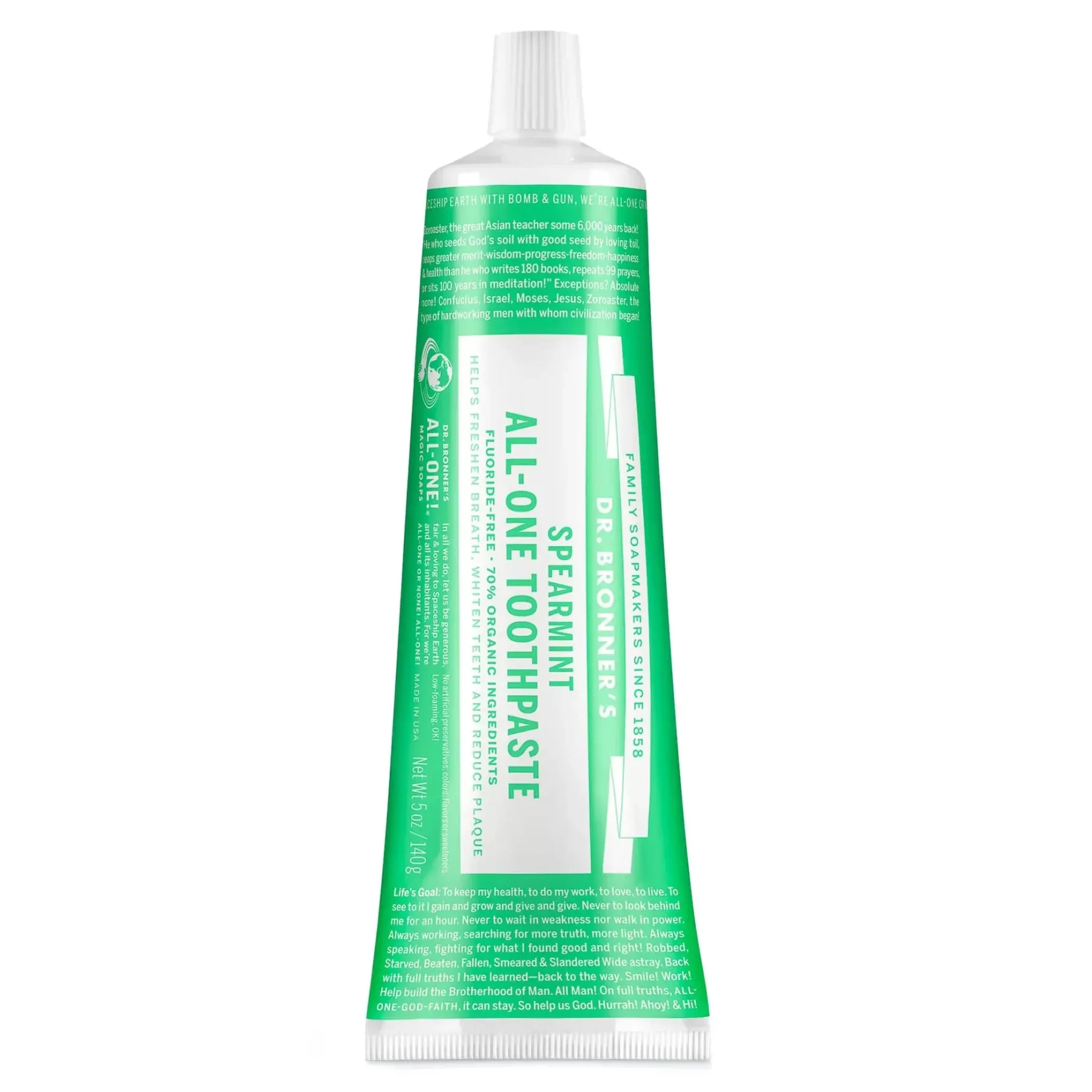 Dr Bronner's Toothpaste Spearmint
