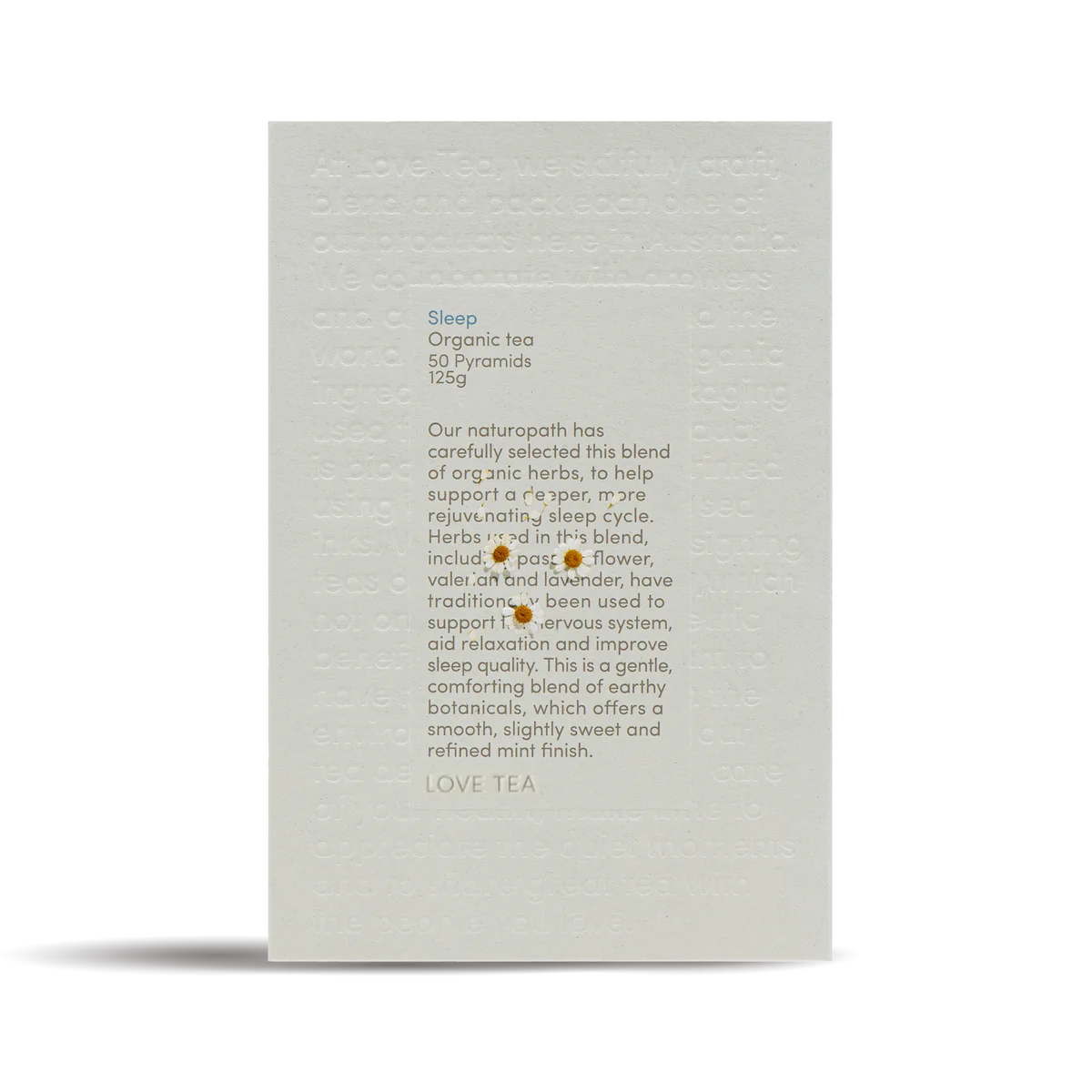 Love Tea Sleep