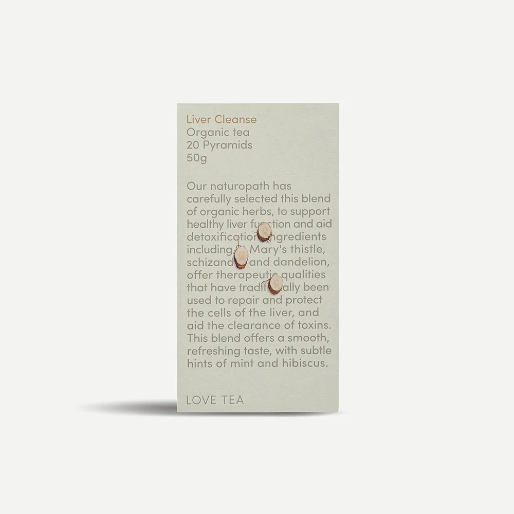 Love Tea Liver Cleanse Pyramids