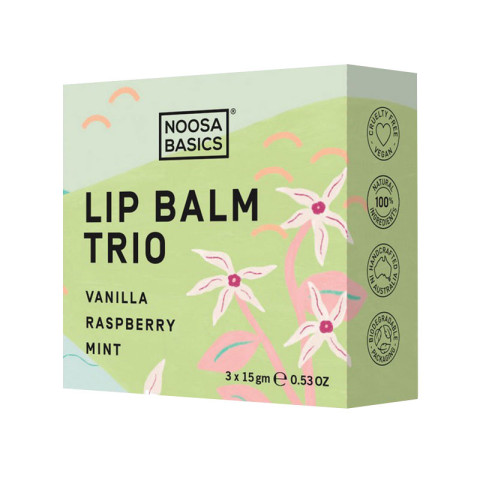 Noosa Basics Lip Vanilla 3pk