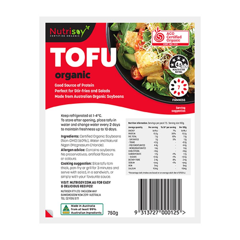 Nutrisoy Firm Tofu