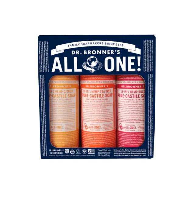 Dr.Bronner's 3 pack Summer Soaps