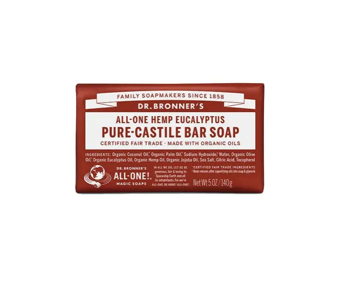Dr Bronner's Hemp Eucalyptus Soap Bar
