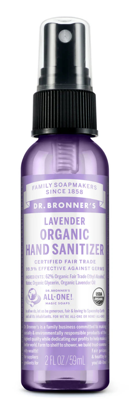 Dr Bronner's Lavender Hand Sanitiser