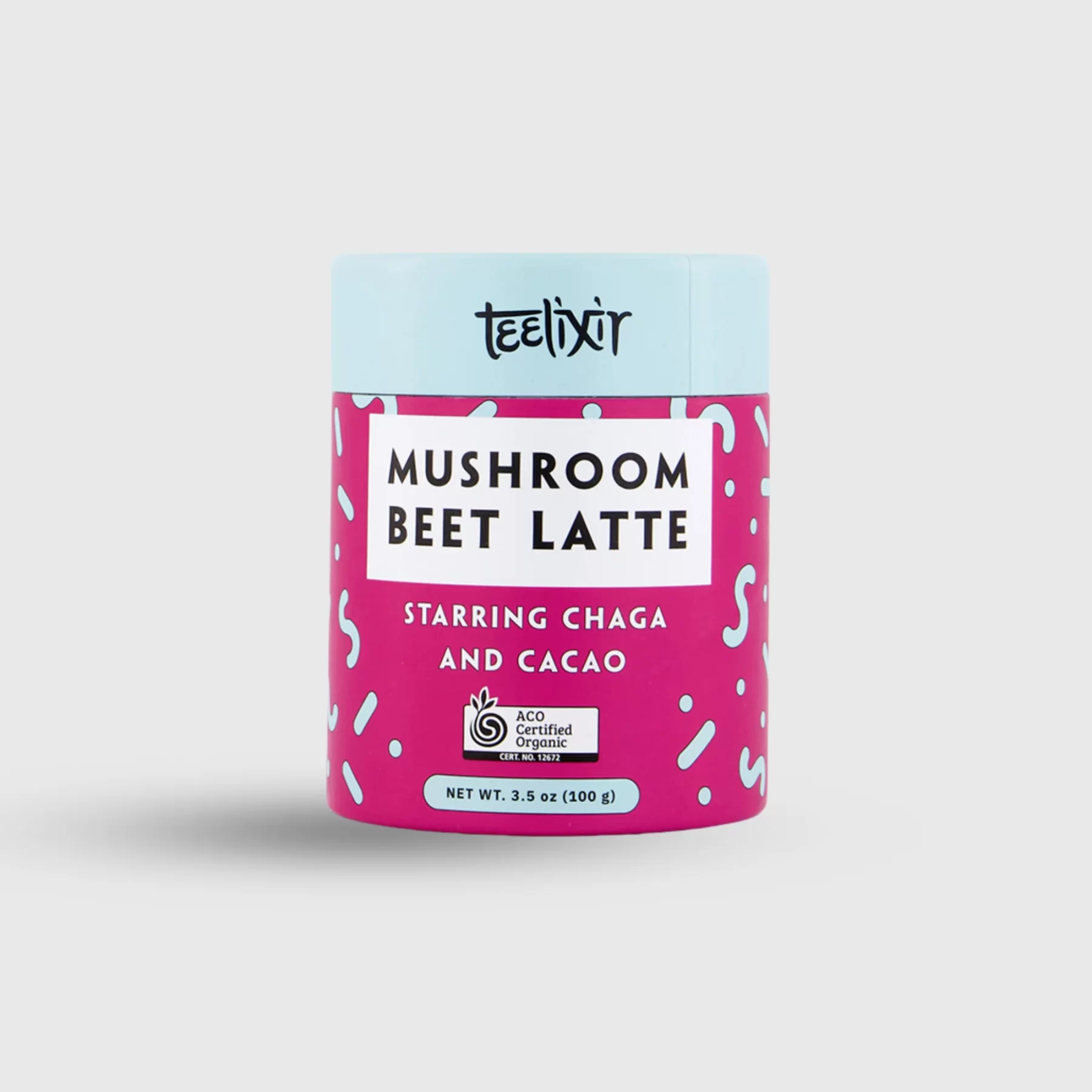 Teelixir Mushroom Beet Latte