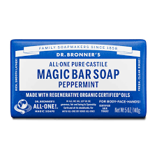 Dr Bronner's Peppermint Soap Bar
