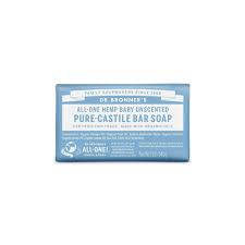 Dr Bronner's Hemp Baby Unscented Soap Bar