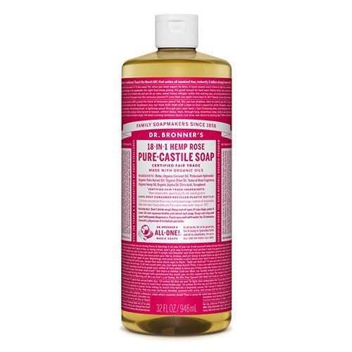 Dr Bronner's Hemp Rose Soap