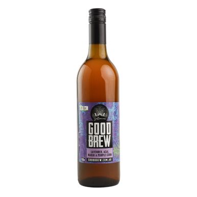 Good Brew Kombucha Lavender Acai, Maqui and Purple Corn