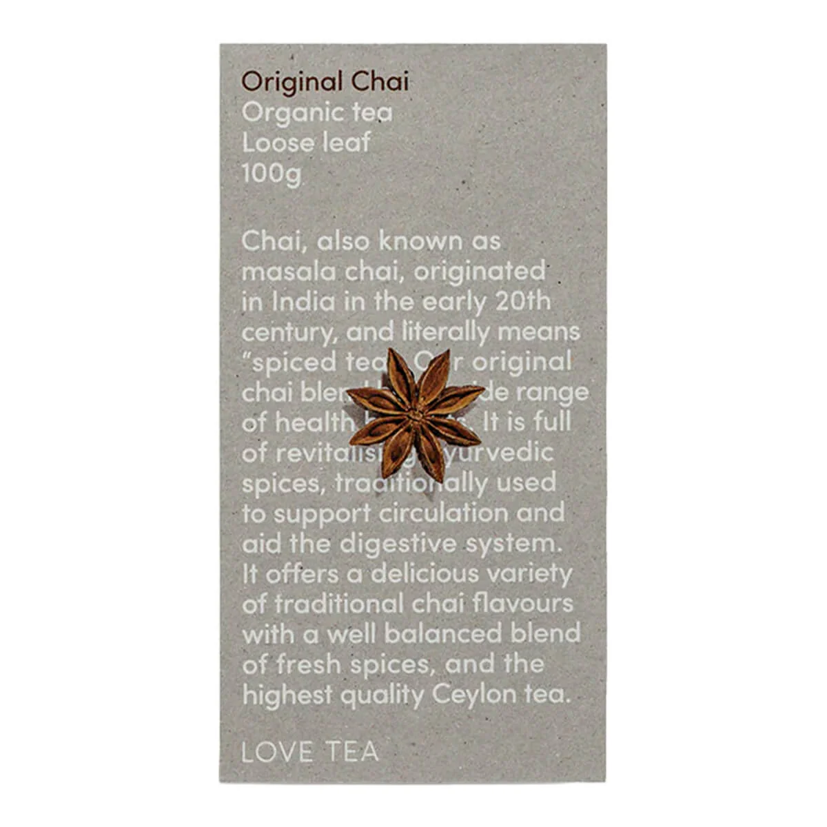 Love Tea Original Chai Loose Leaf