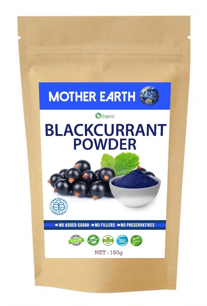 Mother Earth Organic Blackcurrant Powder