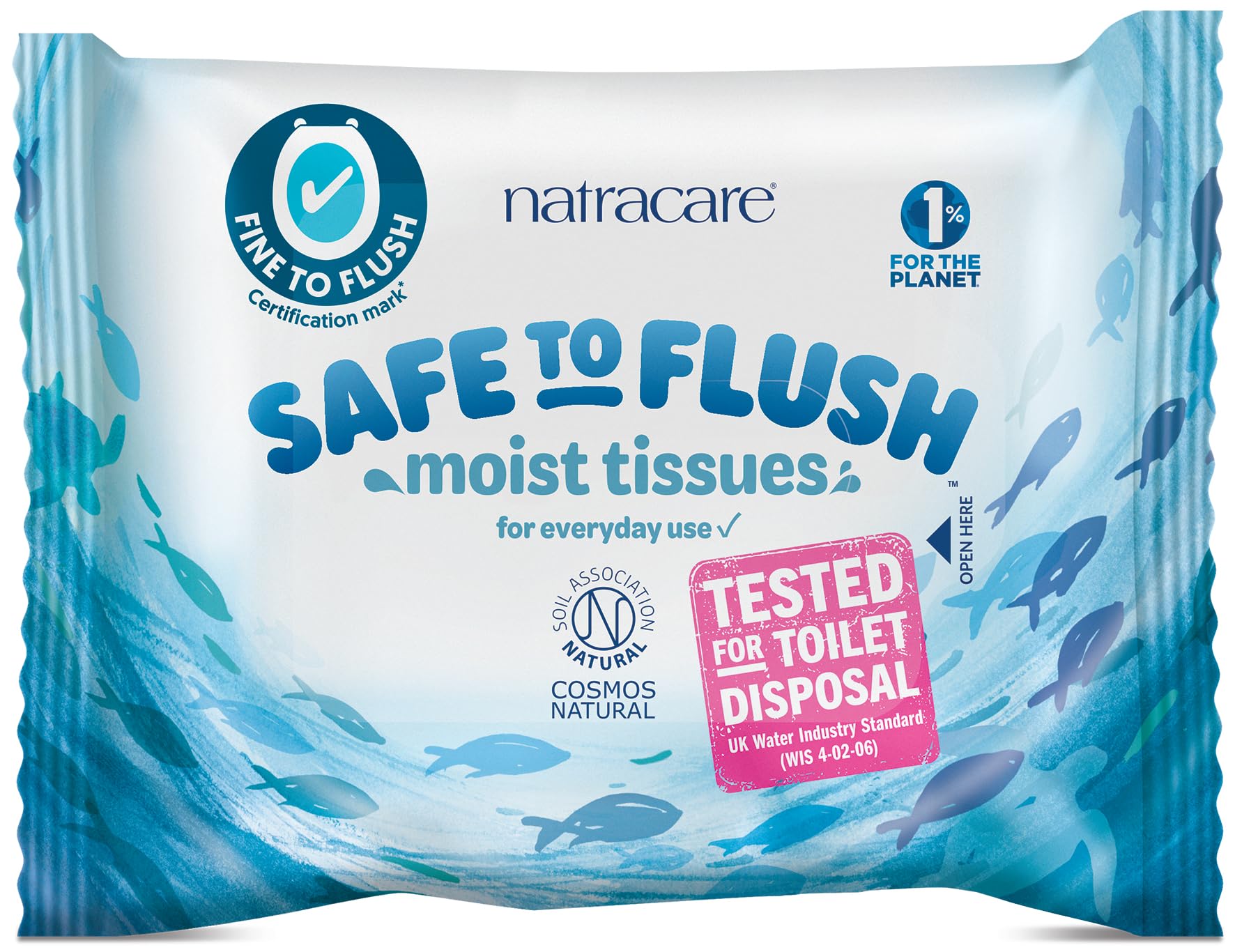 Natracare Flushable Wipes