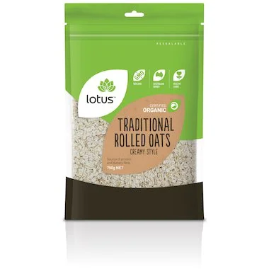 Lotus Traditional Creamy Style Rolled Oats